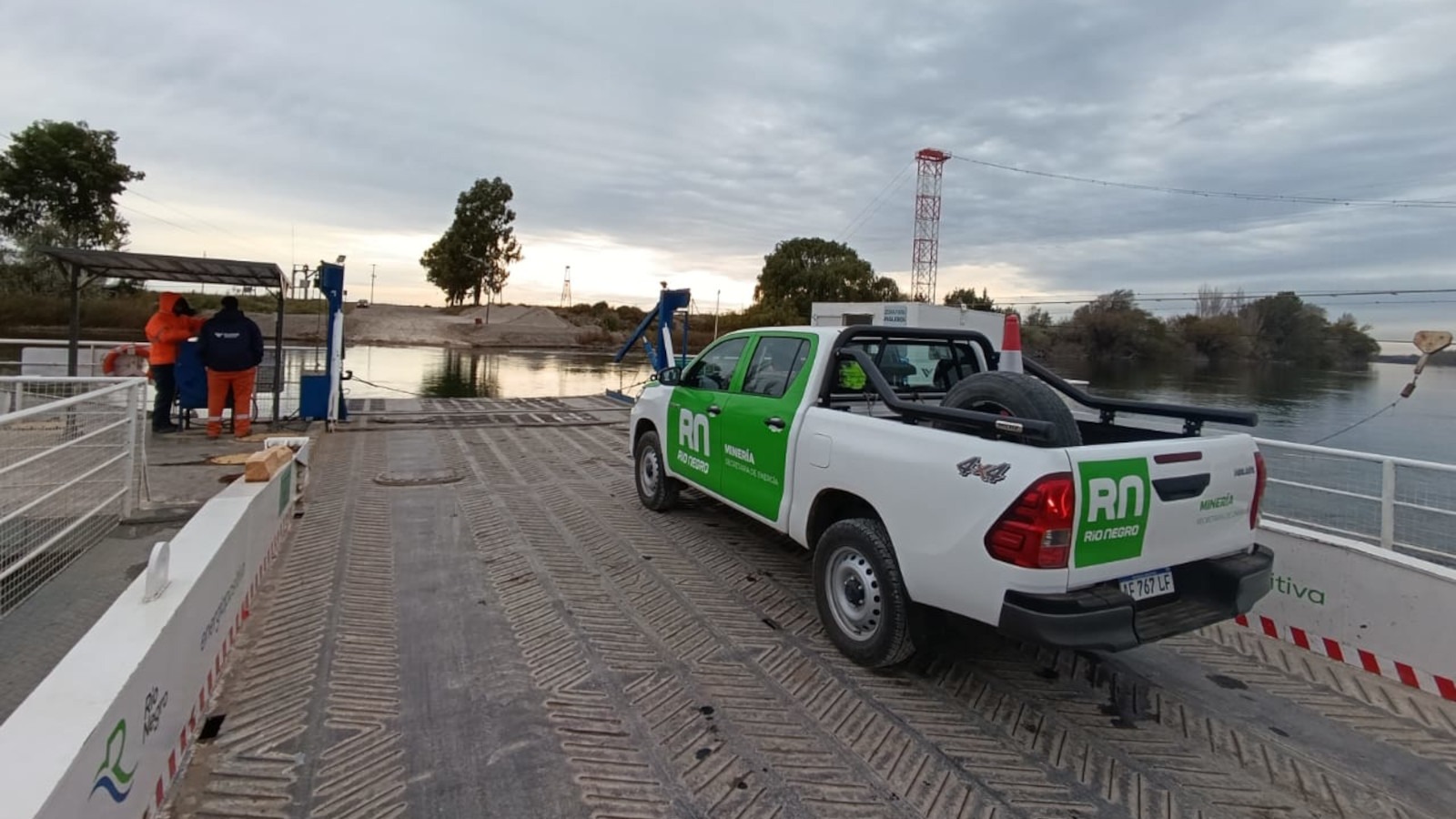 Se realizó control minero para verificar acopios y canteras en Guardia Mitre