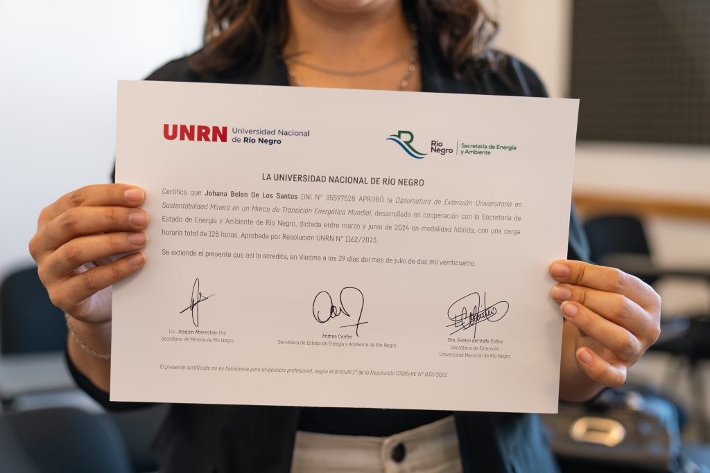 Inicia la 4° cohorte de la Diplomatura en Sustentabilidad Minera