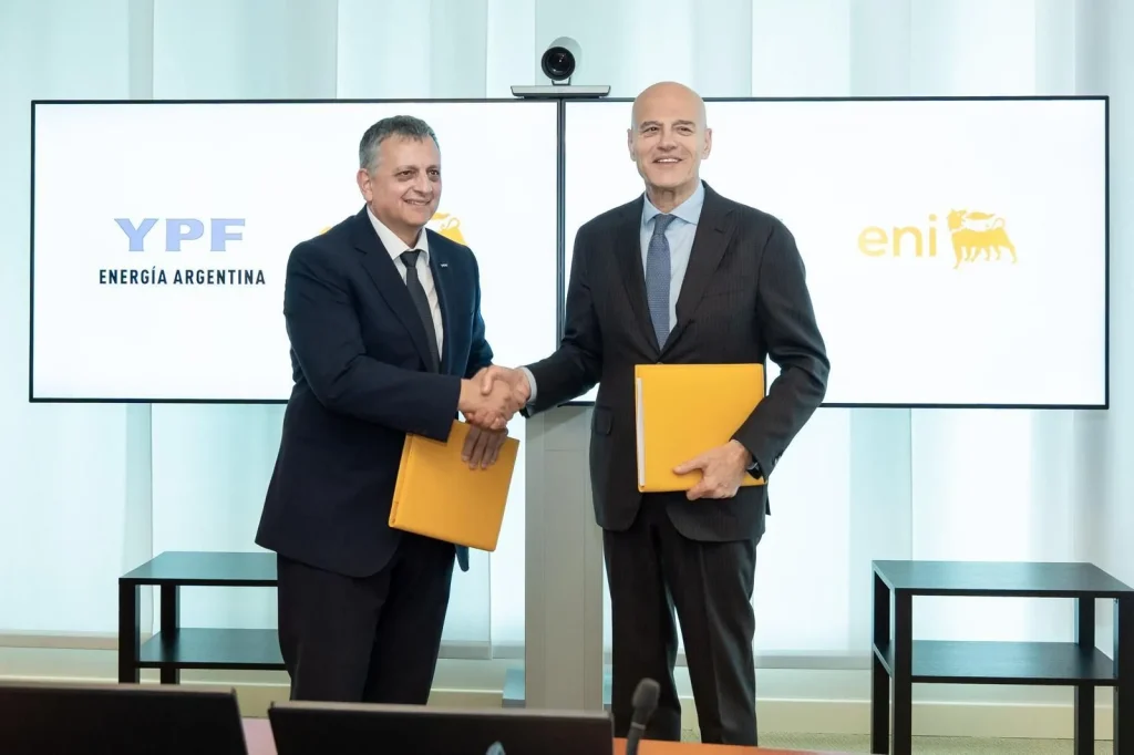 GNL argentino: YPF y ENI dan el paso técnico que acerca la exportación desde Río Negro