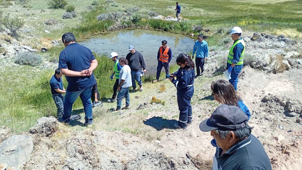 Se realizaron muestreos participativos en dos proyectos mineros