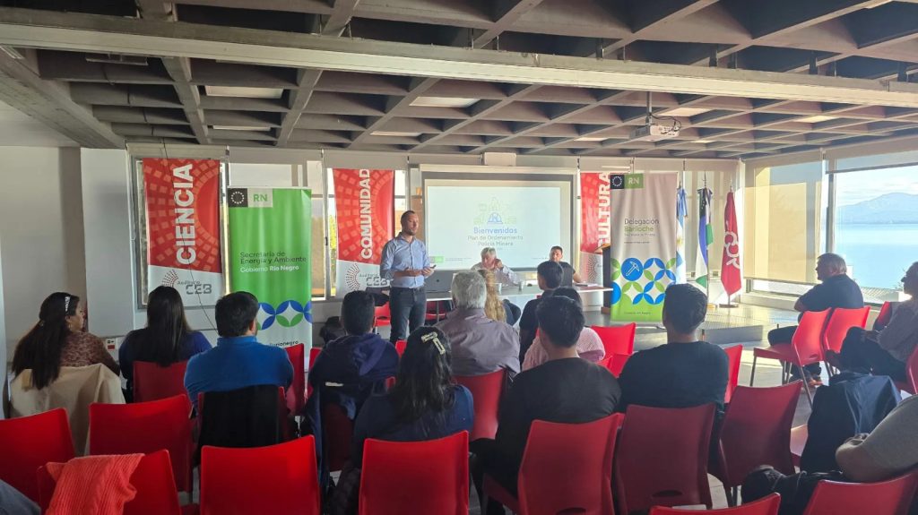 Minería reunió a productores en Bariloche y reforzó el ordenamiento en la Cordillera Norte