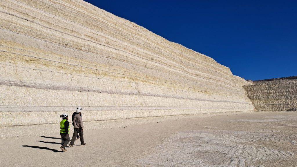 Relevamiento ambiental de la diatomita en Ingeniero Jacobacci