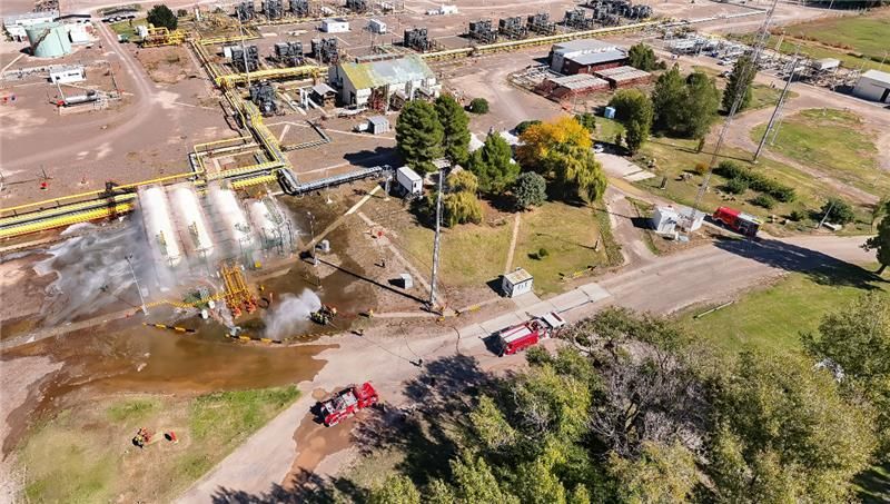 Prevención en la industria: Quintana Energy reforzó su preparación con un simulacro de emergencia en Estación Fernández Oro